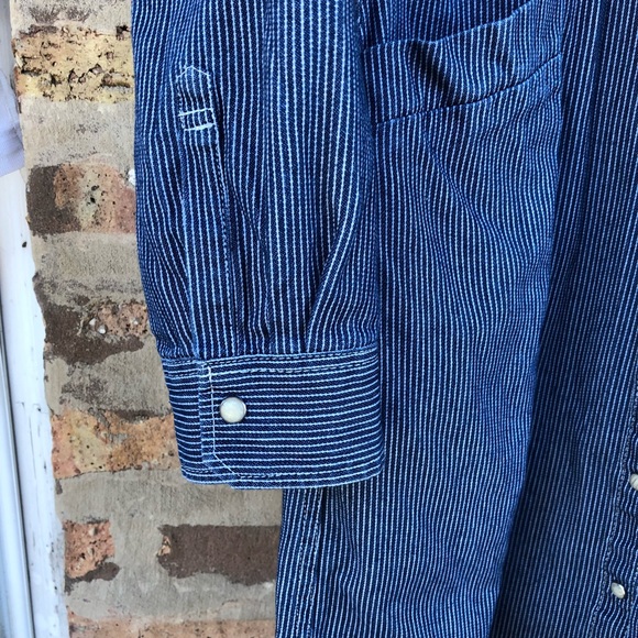 Levi’s Railroad Denim Dress Medium - Picture 4 of 8